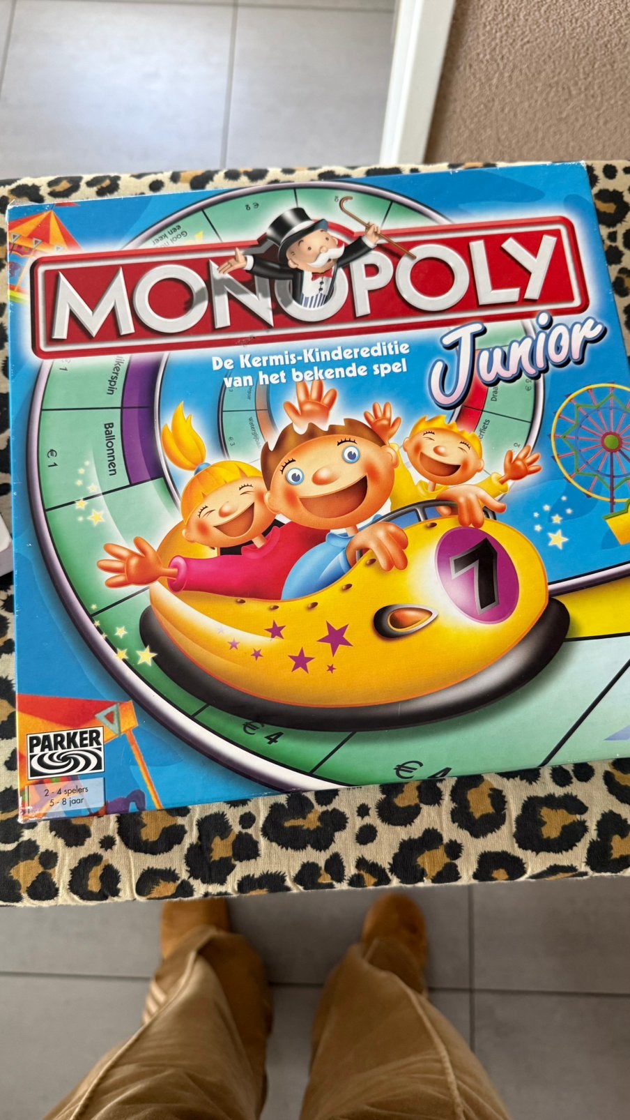 Monopoly junior, Een of twee spelers, Ophalen of Verzenden, Zo goed als nieuw