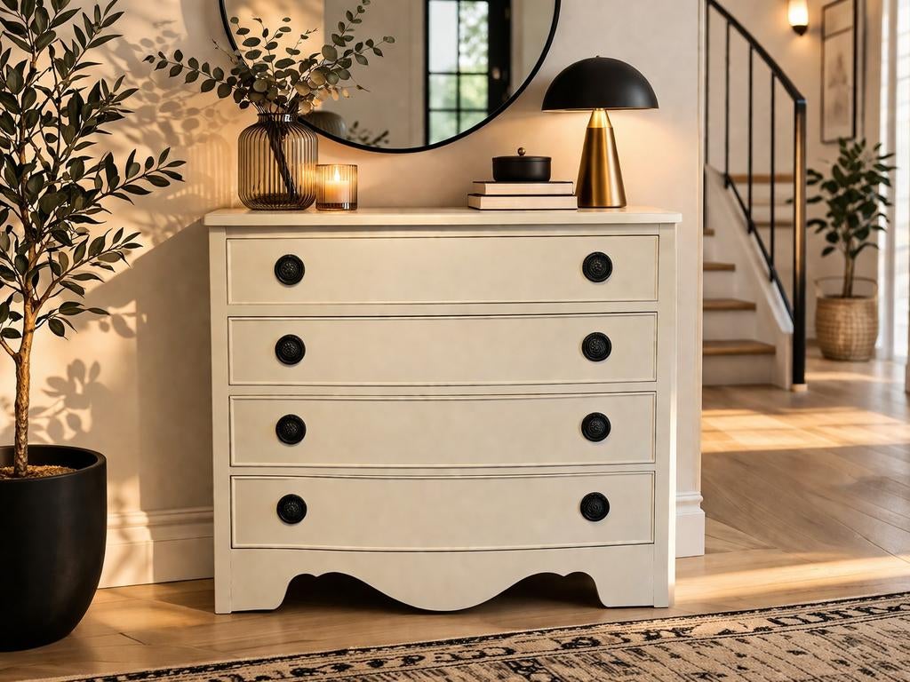 Vintage dressoir, Huis en Inrichting, Kasten | Dressoirs, Ophalen, Zo goed als nieuw, 25 tot 50 cm