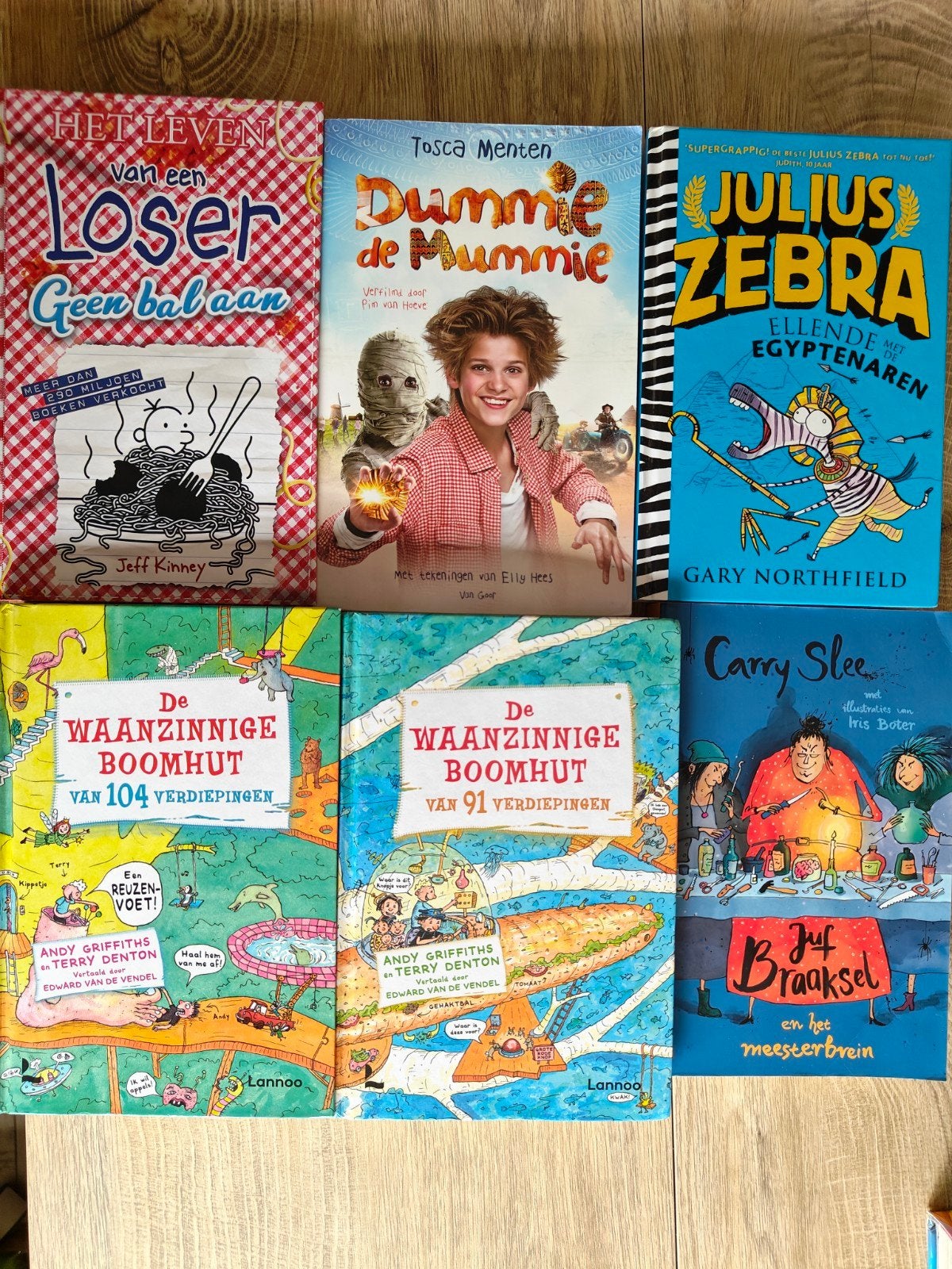 Kinderboekenpakket, ook los te krijgen, Ophalen, Gelezen, Fictie
