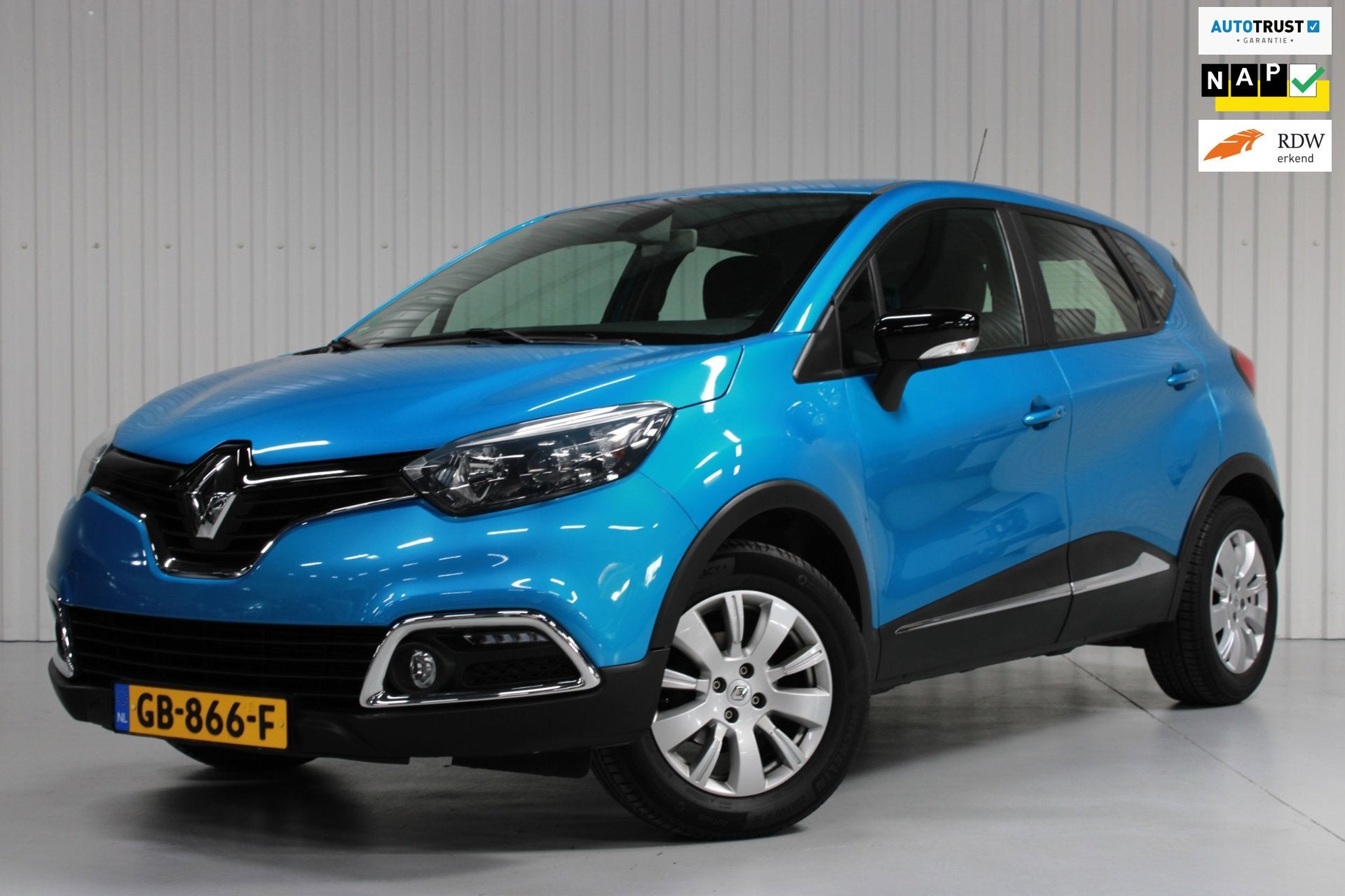 Renault Captur 0.9 TCe Expression, Auto's, Voorwielaandrijving, Stof, Gebruikt, Zwart