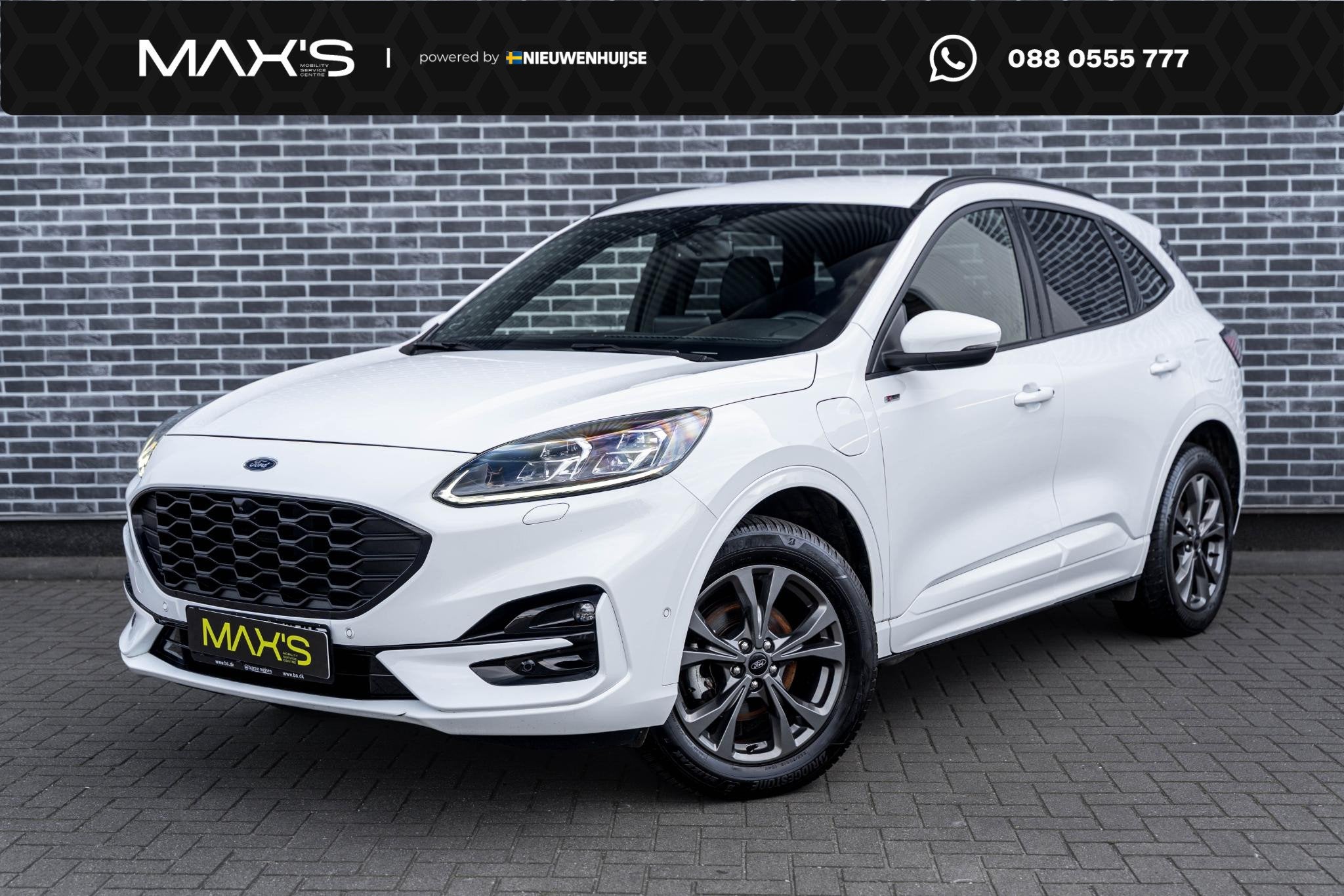 Ford Kuga 2.5 PHEV ST-Line X | Plug-in Hybrid | Achteruitrij, Auto's, Dealer onderhouden, 14 kWh, Gebruikt, 4 cilinders