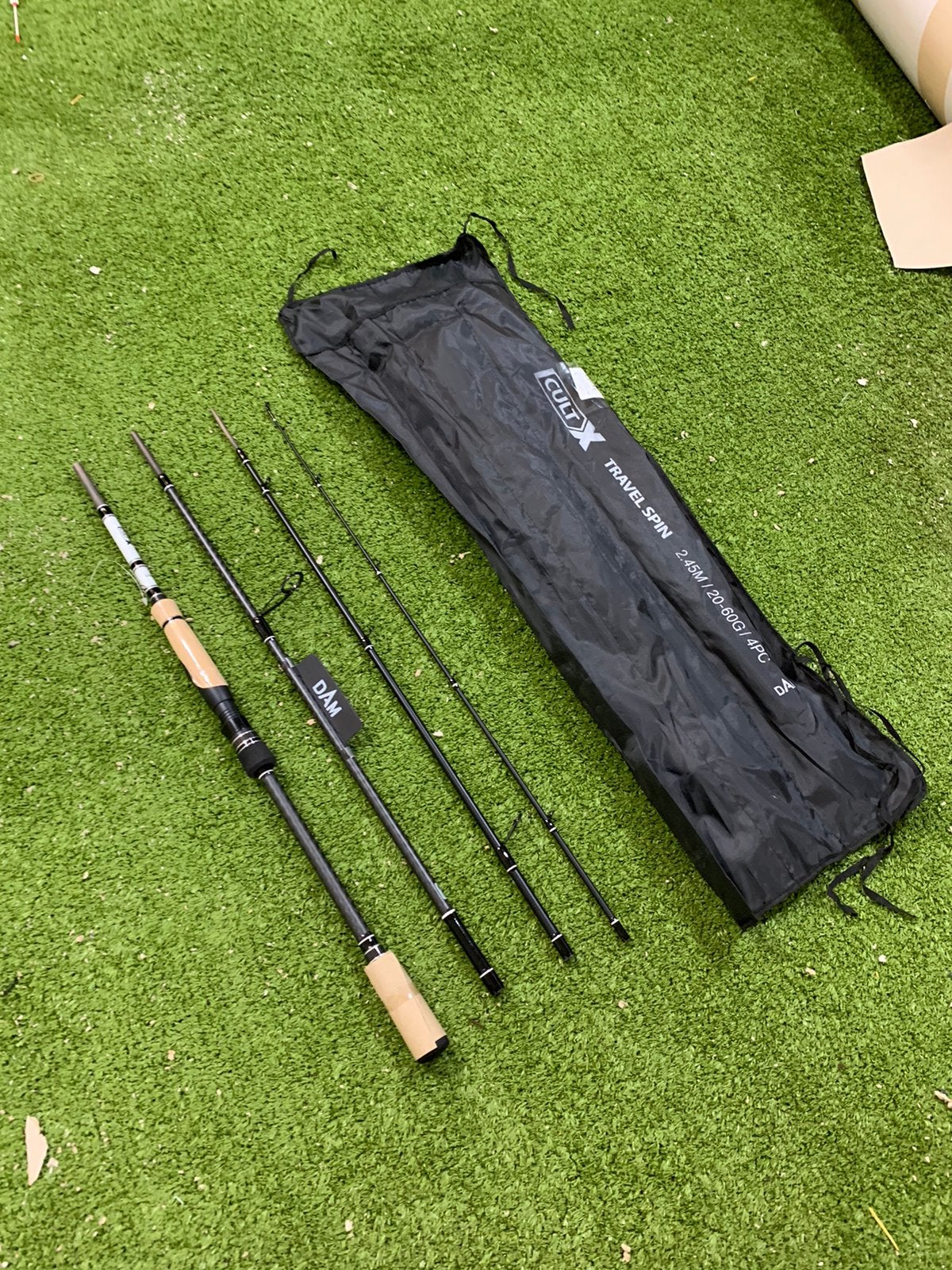 Nieuwe Dam Cult-X reishengel, 2.45m & 20-80 gr, Ophalen of Verzenden, Nieuw, Werphengel