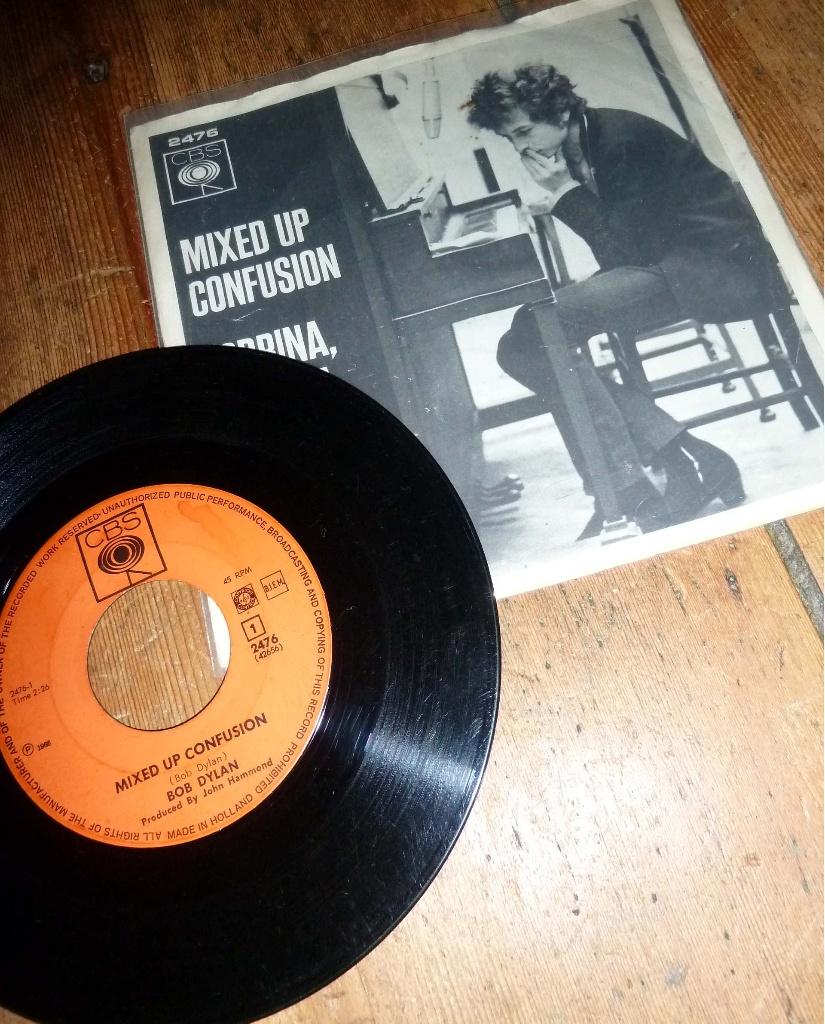 single Bob Dylan Mixed Up Confusion - Corinna Corinna - NL, Ophalen of Verzenden, Gebruikt, Pop