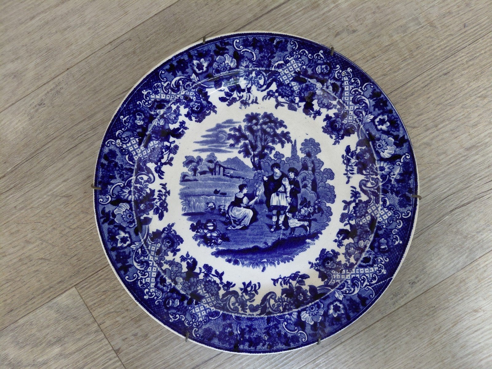 Fraai wandborden met afbeelding van Boaz en Ruth. P. Ragout, Ophalen of Verzenden