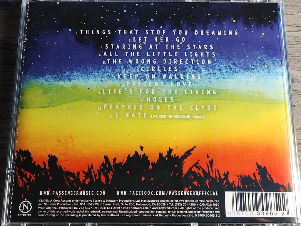 Passenger - All The Little Lights, Ophalen of Verzenden, Zo goed als nieuw