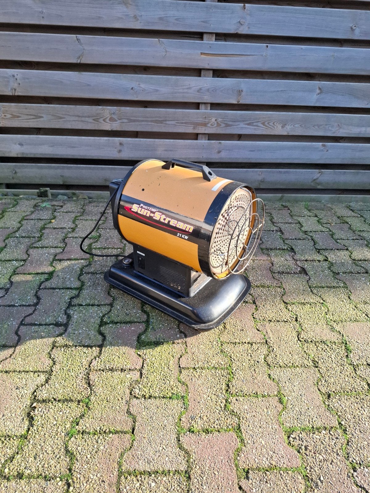 Sun stream heater, Ophalen, 30 tot 80 cm, Gebruikt, Kachel