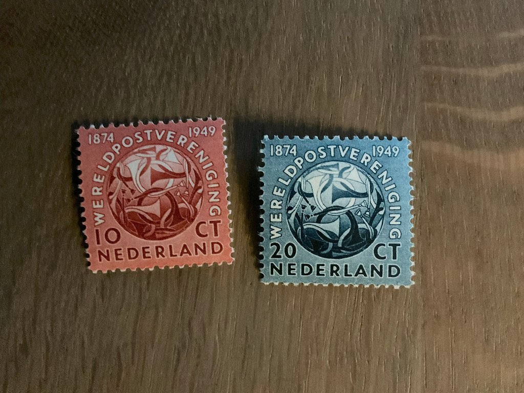 nederland NVPH 542 en 543 postfris, Ophalen of Verzenden, Postfris