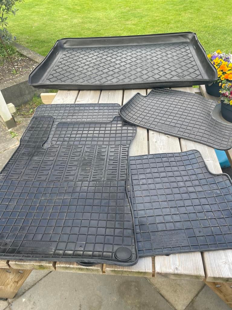 Rubbermatten set Mercedes A/B/CLA Klasse (2018-heden), Ophalen of Verzenden, Gebruikt