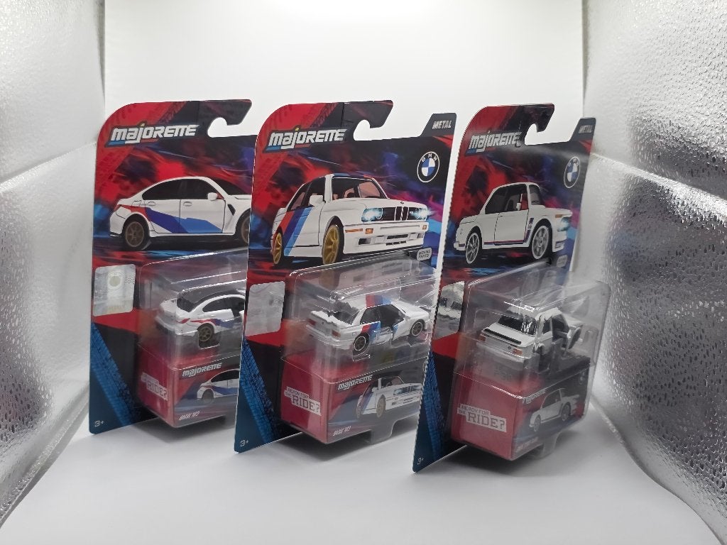 Majorette BMW Edition set van 3 - Nieuw in verpakking, Ophalen of Verzenden, Nieuw, Auto