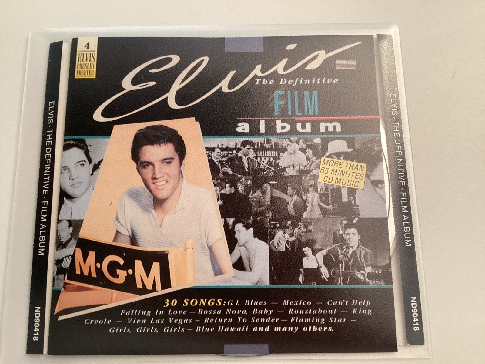 Elvis Presley - The Definitive Film Album CD, Zo goed als nieuw, Inclusief doosje, Album, Verzenden