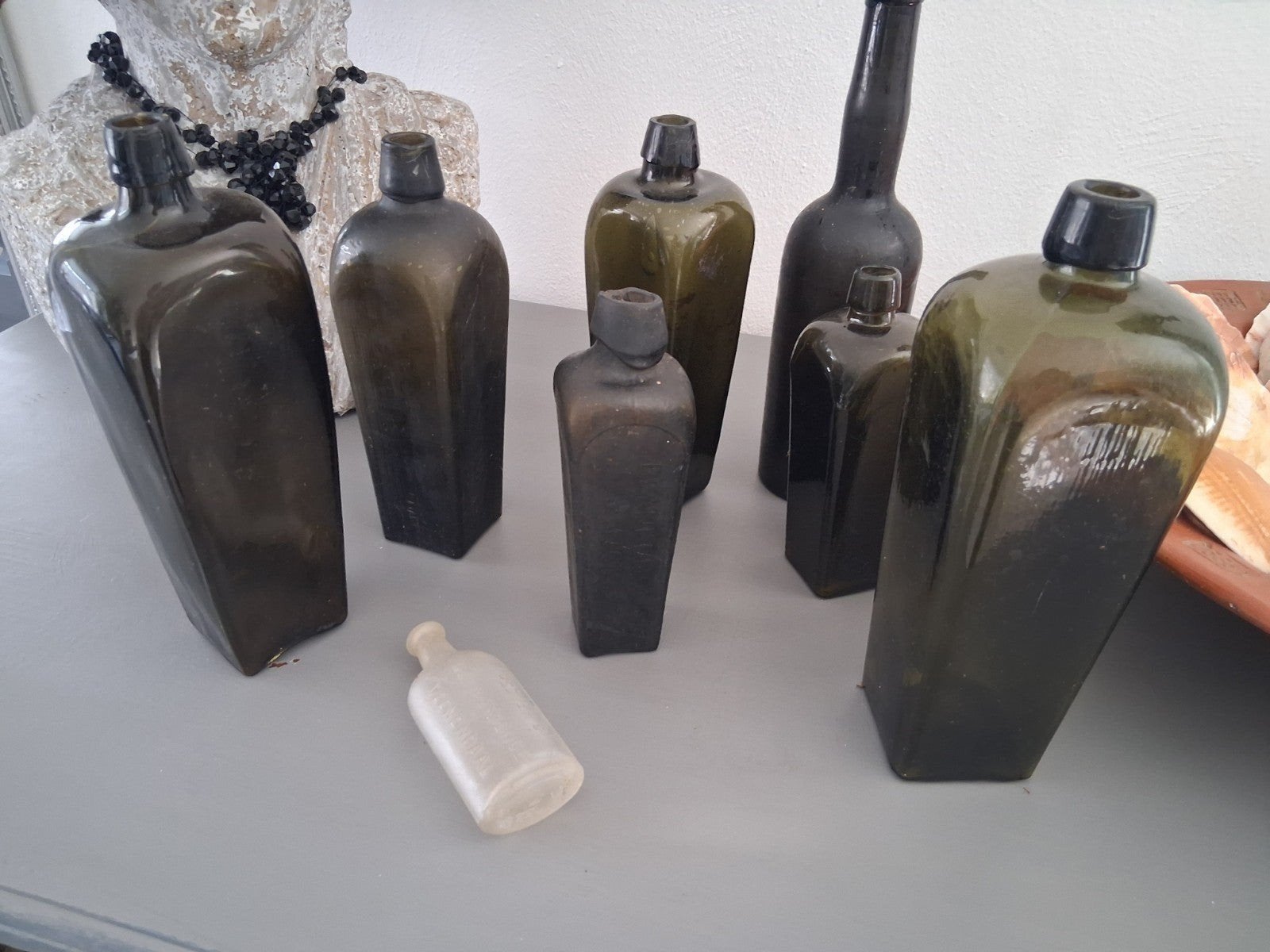 Antieke flessen Blankenheym & Nolet - diverse maten, Antiek en Kunst, Ophalen of Verzenden