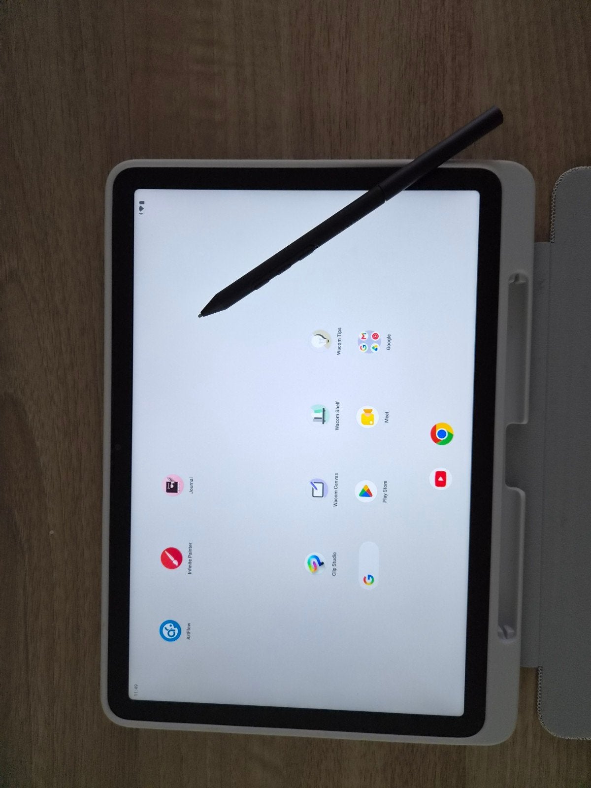 wacom Movink 11, Ophalen