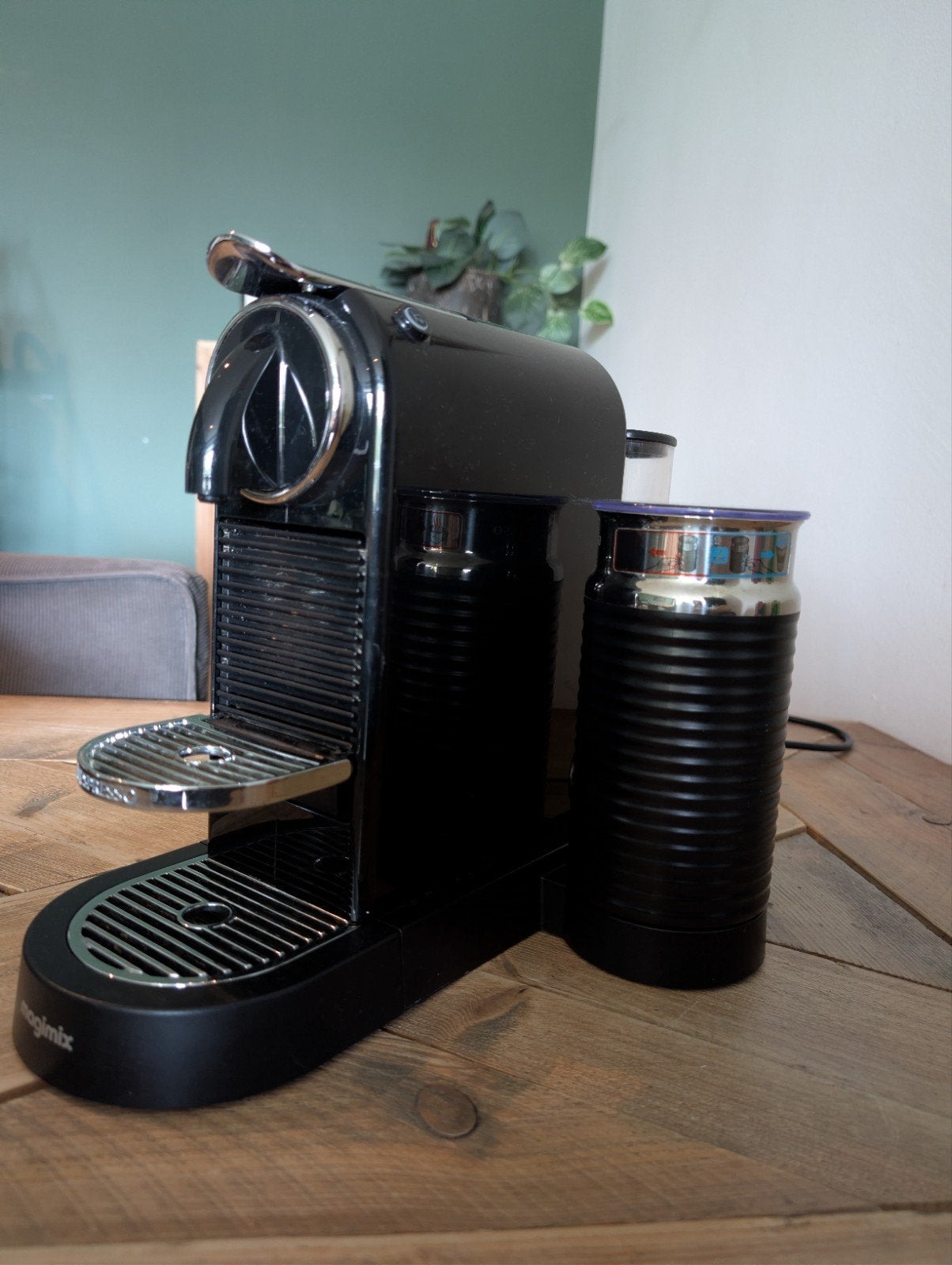 Nespresso Magimix Citiz & Milk met Aeroccino 3 | met werk, Witgoed en Apparatuur, Ophalen, Espresso apparaat