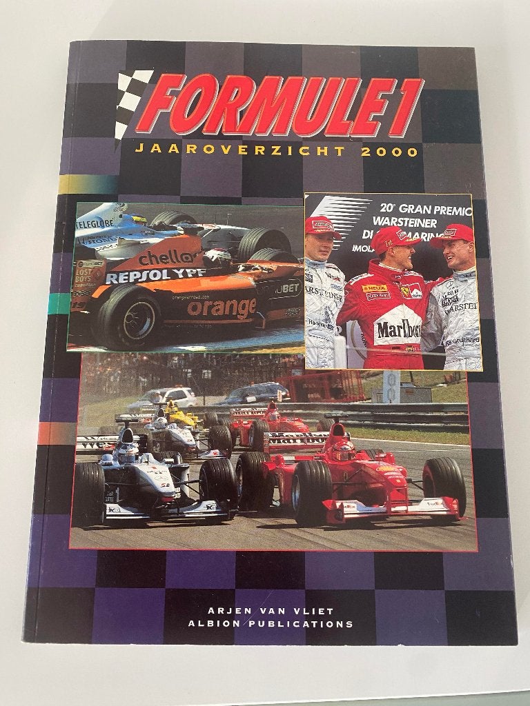 Formule 1 Jaaroverzicht 2000 Arjen van Vliet, Verzamelen, Ophalen of Verzenden, Nieuw, Formule 1