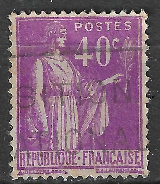 Frankrijk 1932/1933 - Yvert 281 - Type "Paix" - 40 c. (ST), Verzenden, Gestempeld
