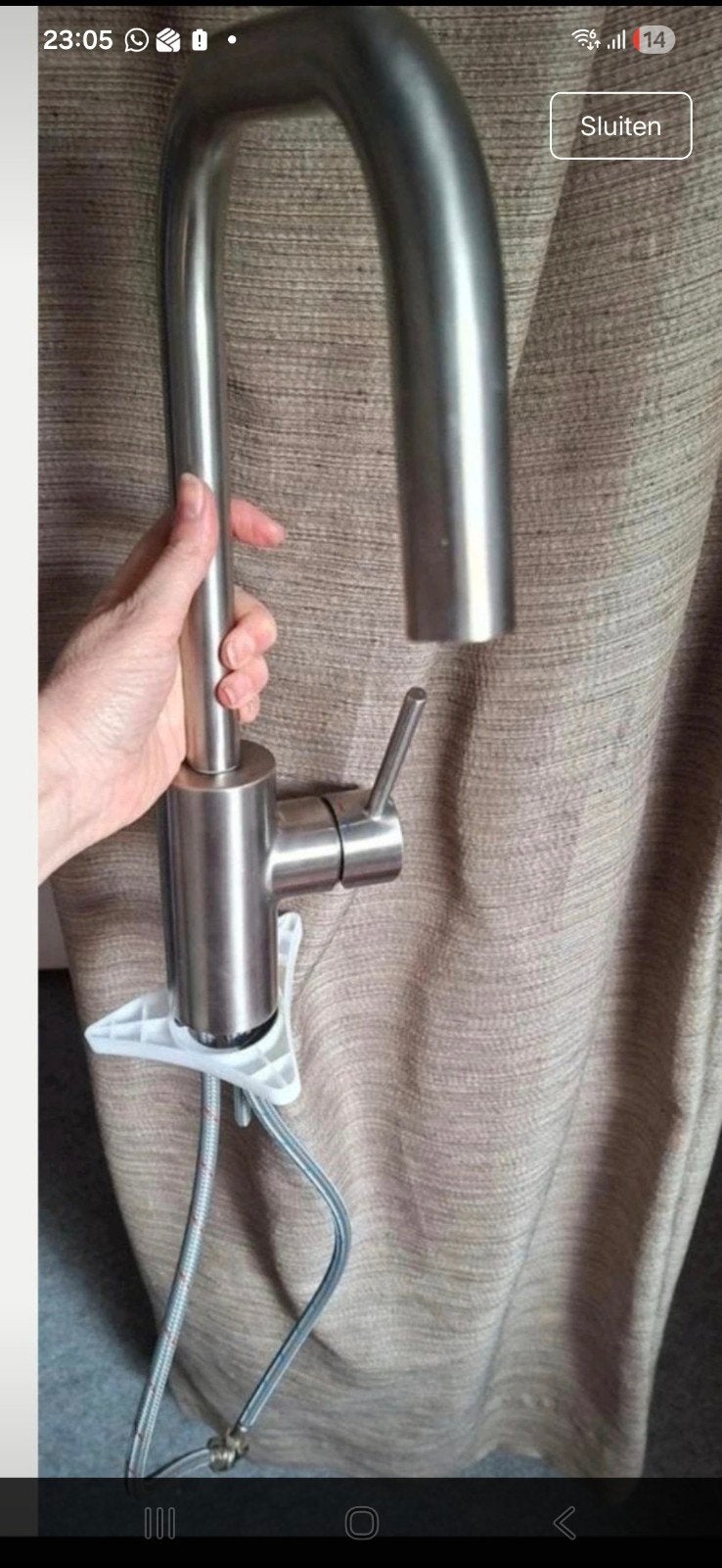 IKEA, ÄLMAREN, Keukenmengkraan, RVS, kraan, mengkraan, Ophalen of Verzenden