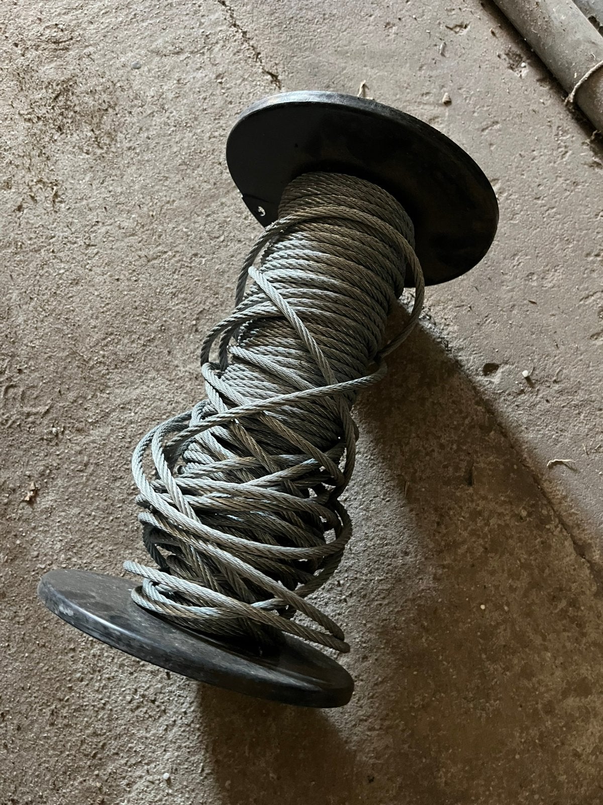 Staaldraad 8 mm, Doe-het-zelf en Verbouw, Ophalen, Zo goed als nieuw