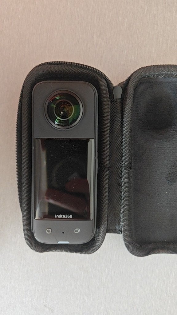 Insta360 X3 360 Actiecamera met Hoesje, Ophalen of Verzenden, Gebruikt, Overige merken
