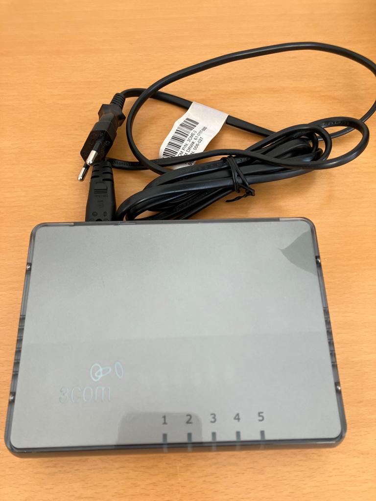 3Com Switch 5  - 3CFSU05 - Netwerk Switch, Computers en Software, Ophalen of Verzenden, Gebruikt