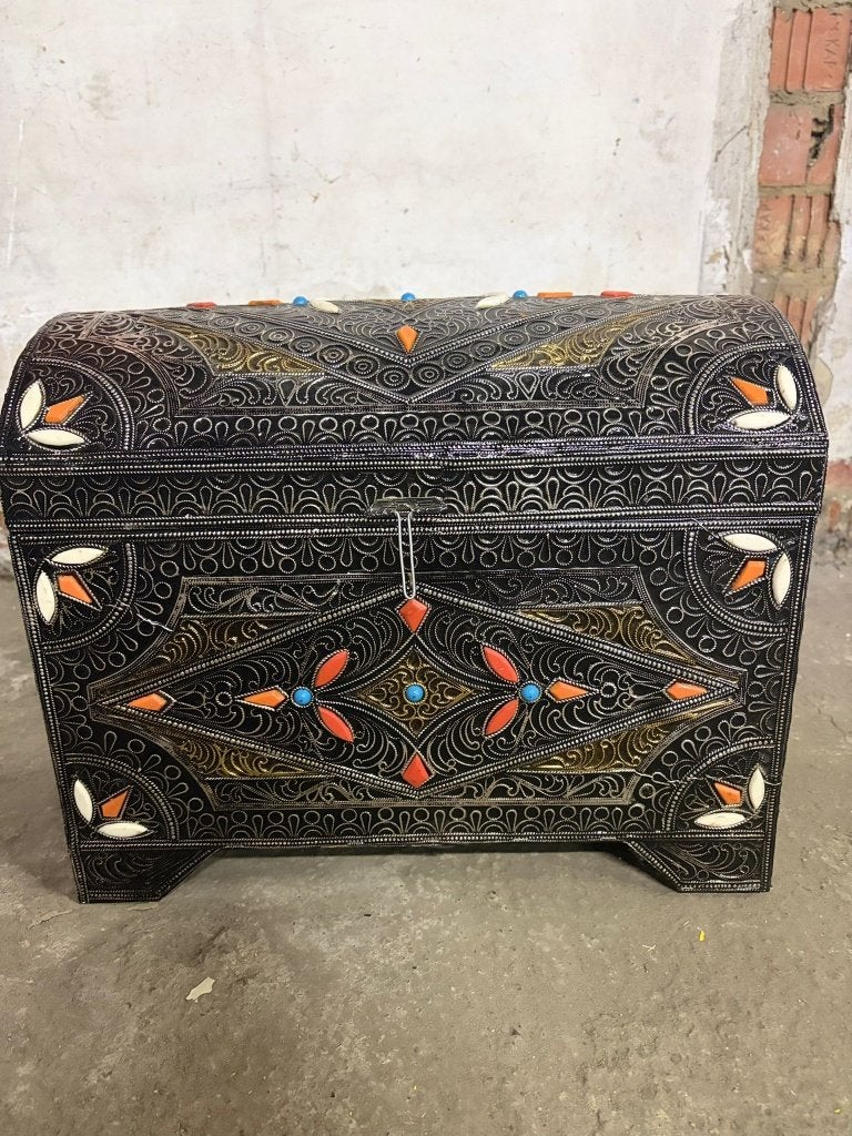 Kist met kamelen been Marokkaanse stijl, 50 tot 100 cm, Nieuw, Ophalen of Verzenden, 5 – 50