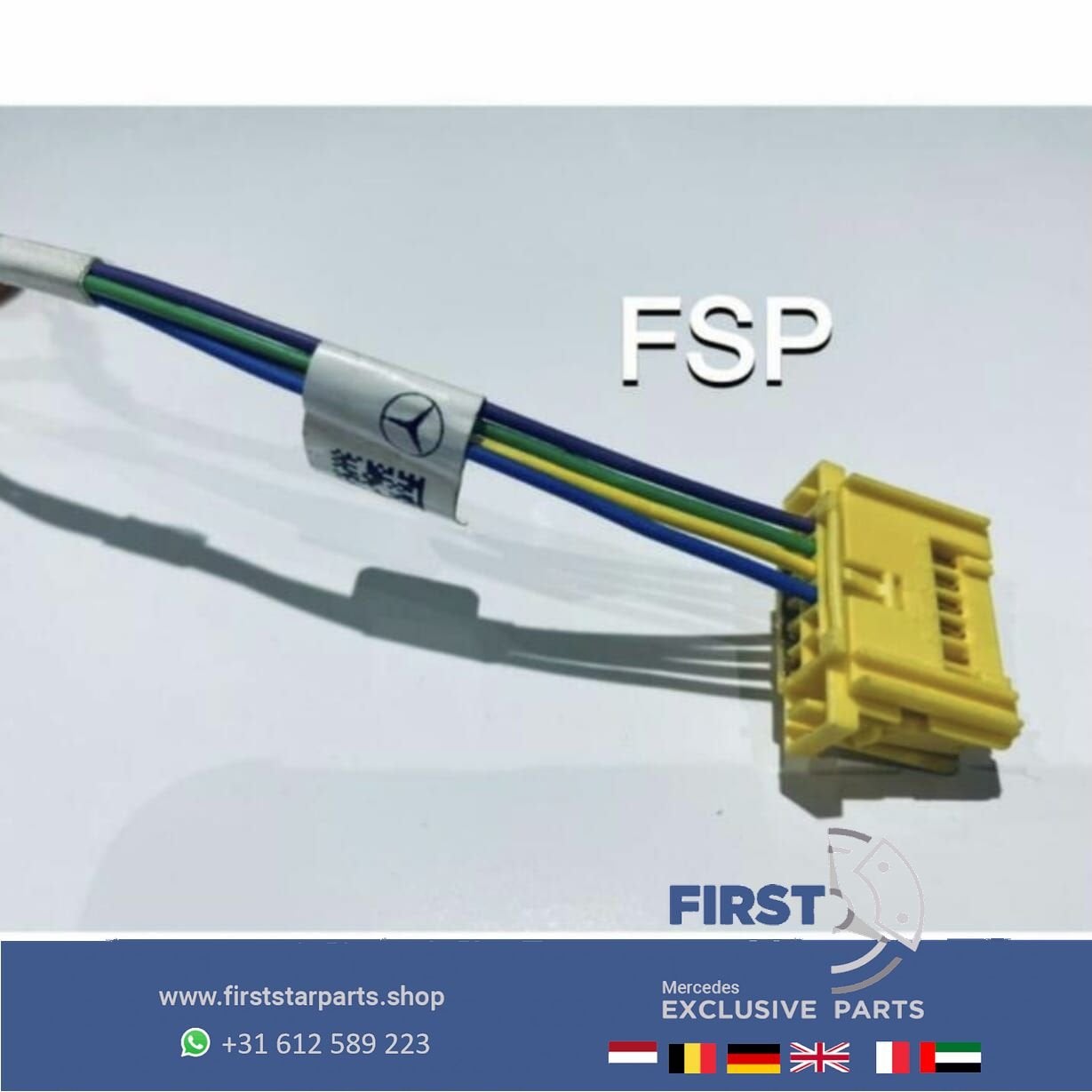 KABEL STUURAIRBAG STEKKER W176 W246 W117 W156 W204 W207 W212, Auto-onderdelen, Dashboard en Schakelaars, Gebruikt, -, Ophalen of Verzenden
