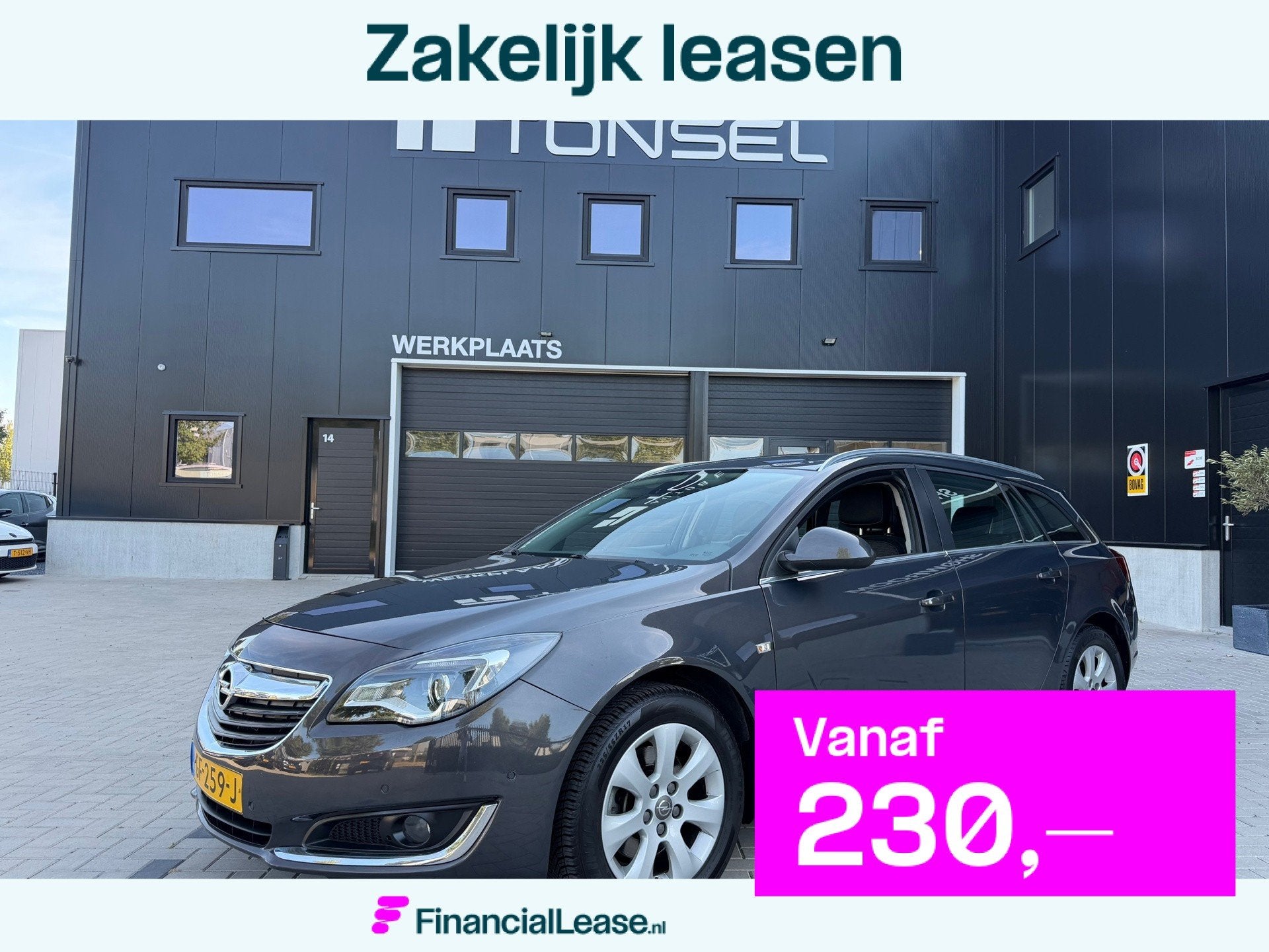 Opel Insignia Sports Tourer 1.6 T Edition / Trekhaak / Camer, Voorwielaandrijving, Gebruikt, 4 cilinders, Origineel Nederlands