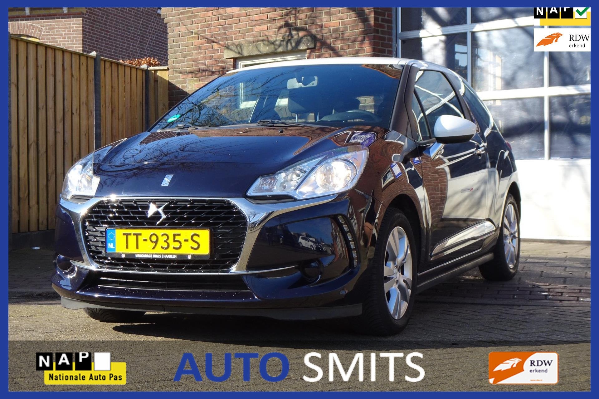 DS 3 1.2 PureTech Business, Auto's, DS, Voorwielaandrijving, Stof, Gebruikt, 1199 cc