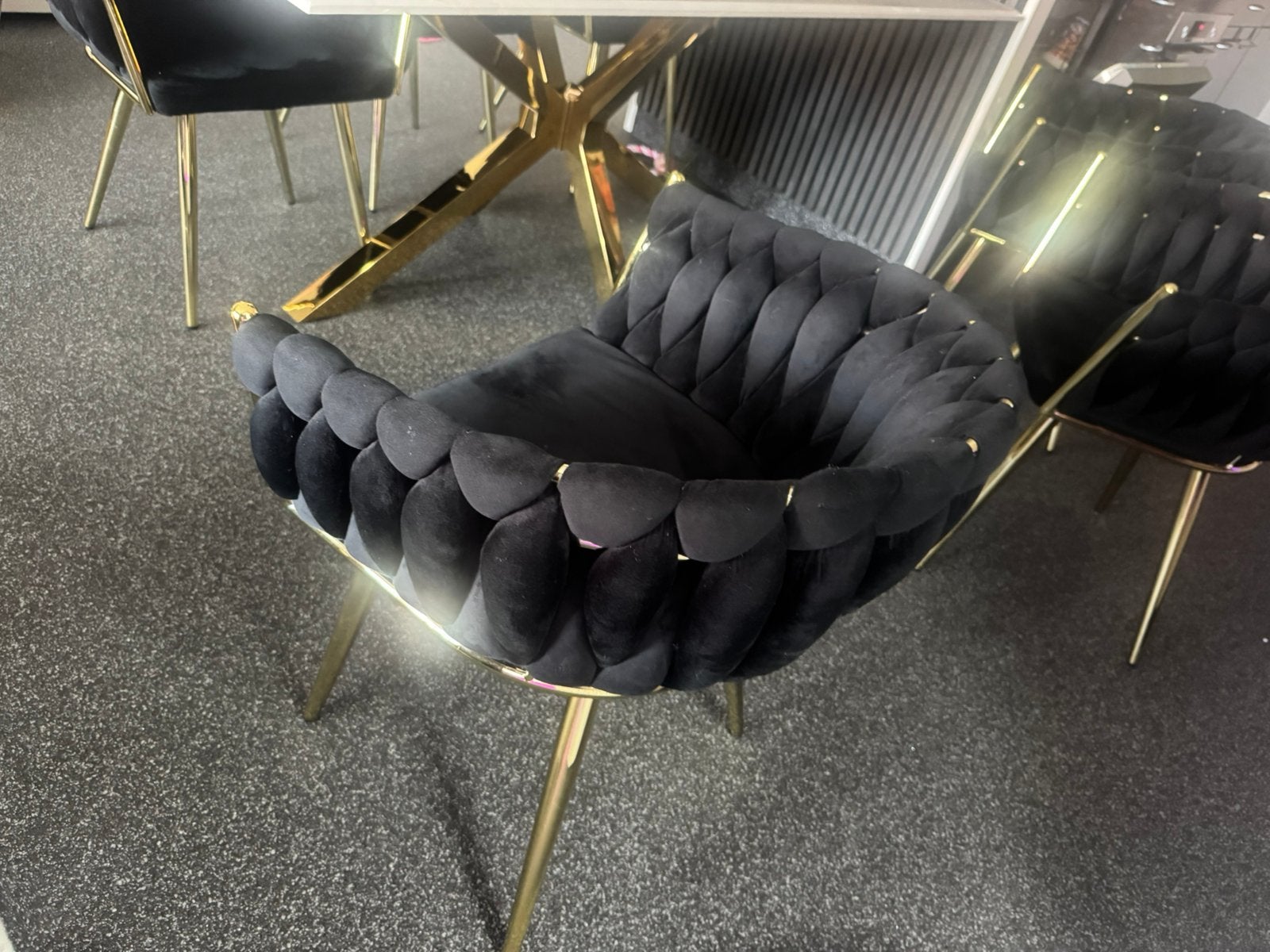 Velvet stoelen, Ophalen, Zo goed als nieuw