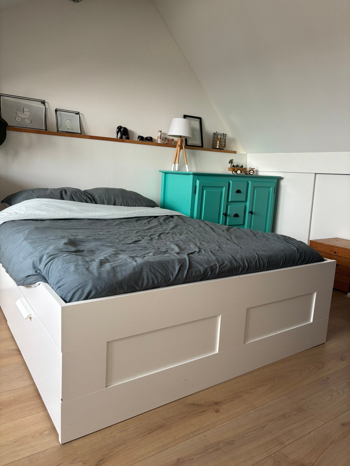 IKEA BRIMNES Tweepersoonsbed incl. Matras