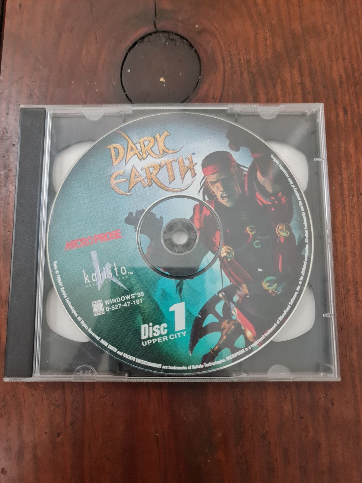 Dark Earth PC Game (Windows 95) - Klassiek Avontuur, Spelcomputers en Games, Avontuur en Actie, Gebruikt, 1 speler, Ophalen of Verzenden