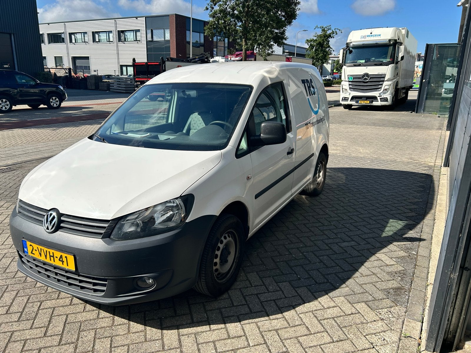 Volkswagen Caddy 1.6 D 55KW 2012, Auto's, Voorwielaandrijving, Stof, 74 pk, 4 cilinders