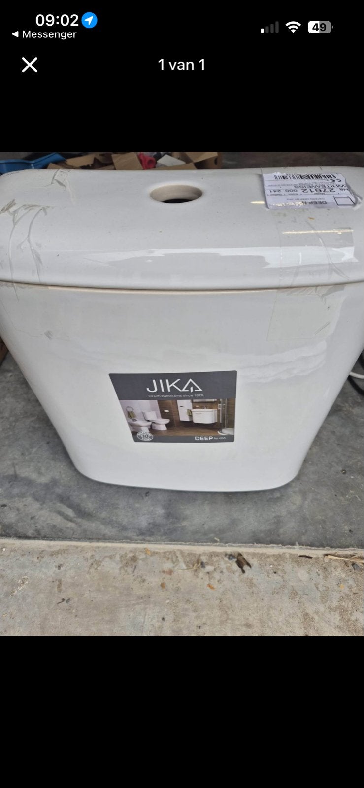 JIKA Toiletpot - Nieuwstaat, Ophalen of Verzenden, Nieuw, Toilet
