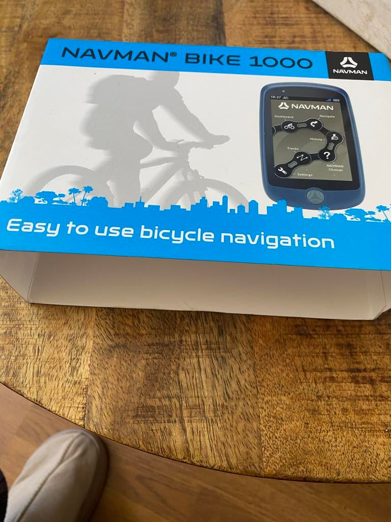 Navman Bike 1000 Fietsnavigatie met GPS, Fietsen en Brommers, Fietsaccessoires | Fietscomputers, Ophalen of Verzenden, GPS, Zo goed als nieuw