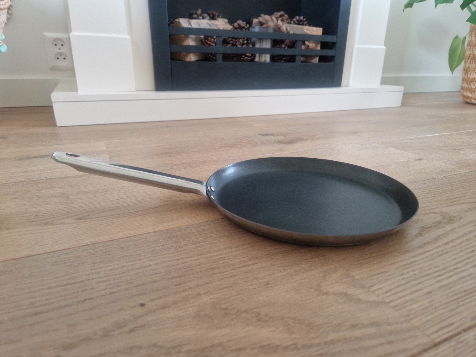 Pannekoekenpan, Pannenkoekenpan, Overige materialen, Antiaanbaklaag, Ophalen of Verzenden