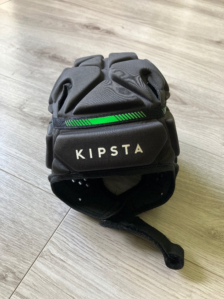 Zwarte Kipsta rugby scrumcap - hoofdbeschermer - Maat S, Verzenden, Zwart, Kipsta, Gedragen