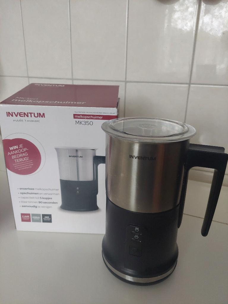Inventum melkopschuimer, Ophalen, Zo goed als nieuw, Elektrische melkopschuimer