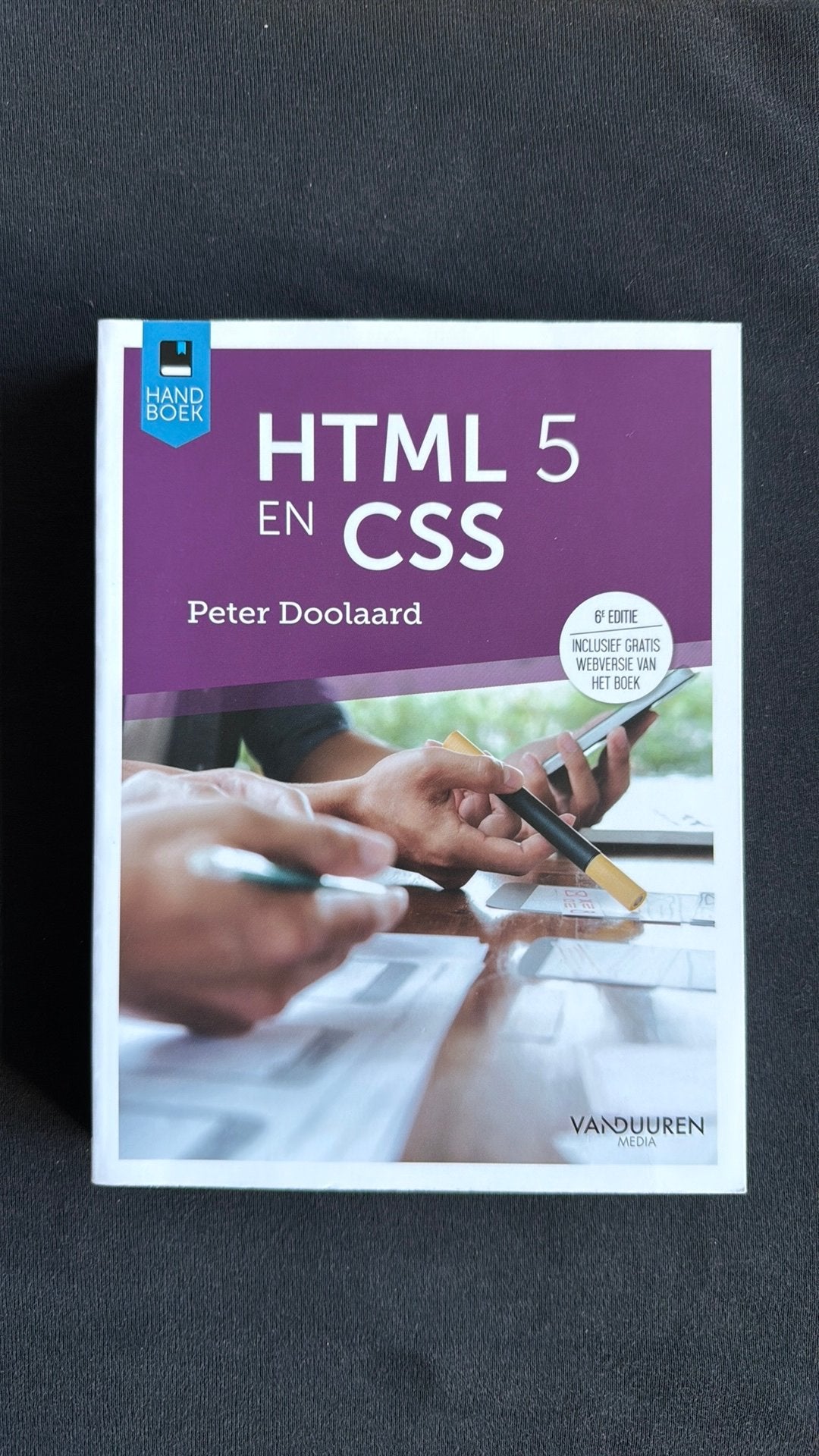 Handboek HTML5 en CSS - Peter Doolaard (6e editie), Ophalen of Verzenden, Nieuw, Peter Doolaard