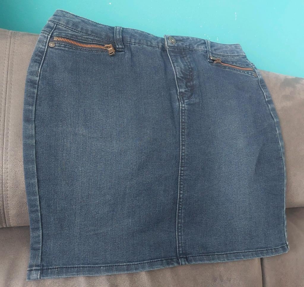 Kort spijkerrokje maat 38, Maat 38/40 (M), Vera Moda, Blauw, Ophalen of Verzenden