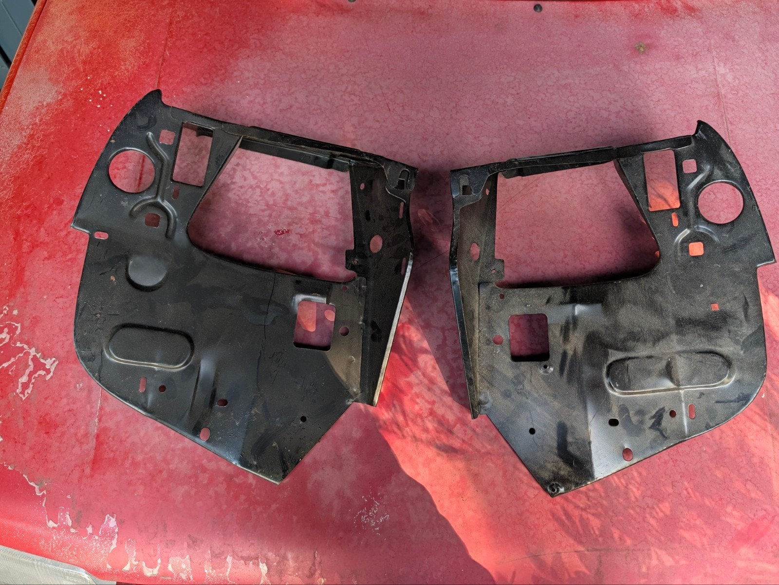 Lasdelen voorfront Peugeot 205 GTI CTI XS Rallye, Auto-onderdelen, Voor, Nieuw, Ophalen of Verzenden, Bumper