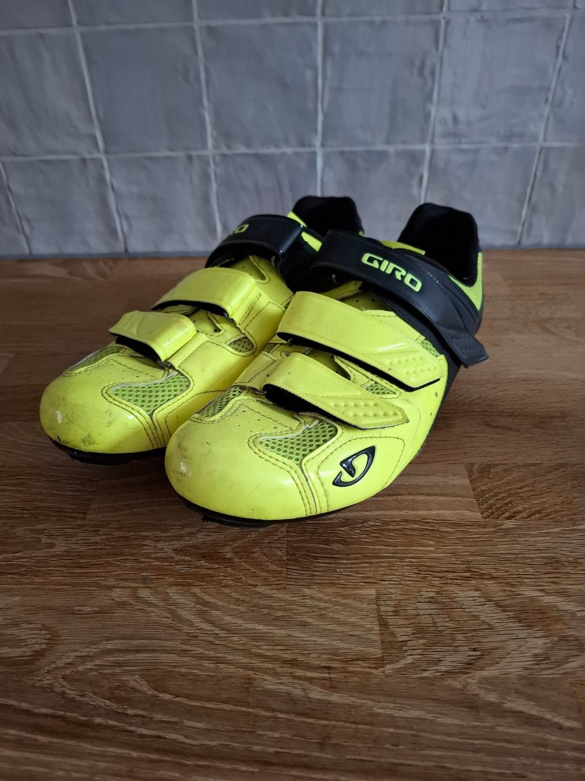 Giro fietsschoenen - Geel - Maat 45, Gebruikt, Schoenen, Ophalen of Verzenden, Heren