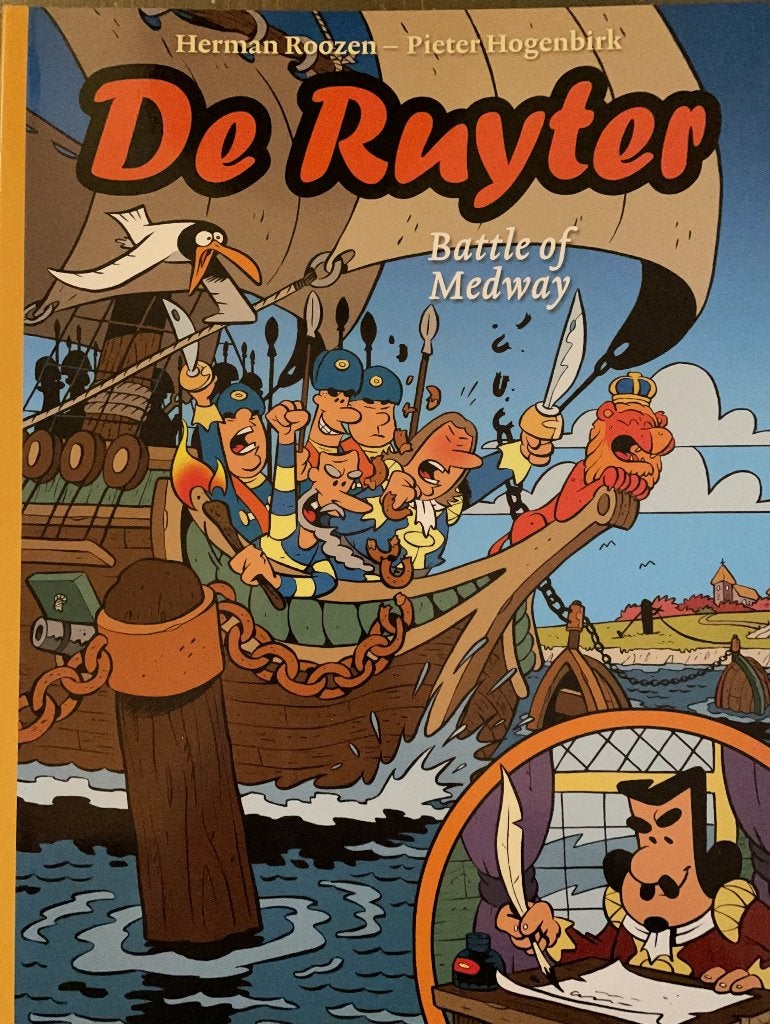 de Ruyter (engelse versie) 2.00 euro, Eén stripboek, Ophalen of Verzenden, Zo goed als nieuw