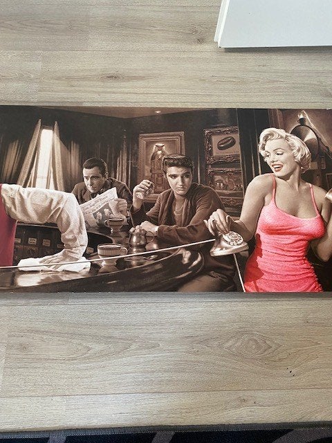 wandpaneel schilderij, Ophalen, 50 – 75, Gebruikt, 125 cm of meer
