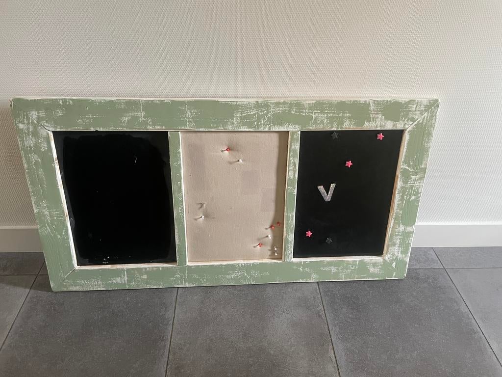 Wandbord krijt/magneet, Huis en Inrichting, Ophalen, Zo goed als nieuw