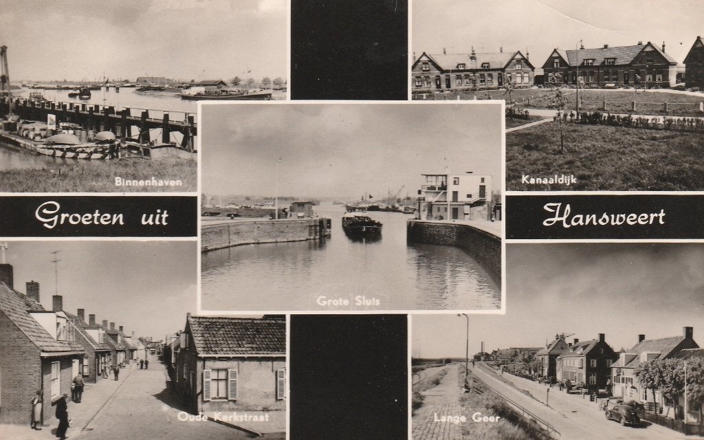 Hansweert, Ophalen of Verzenden, 1940 tot 1960, Gelopen, Zeeland