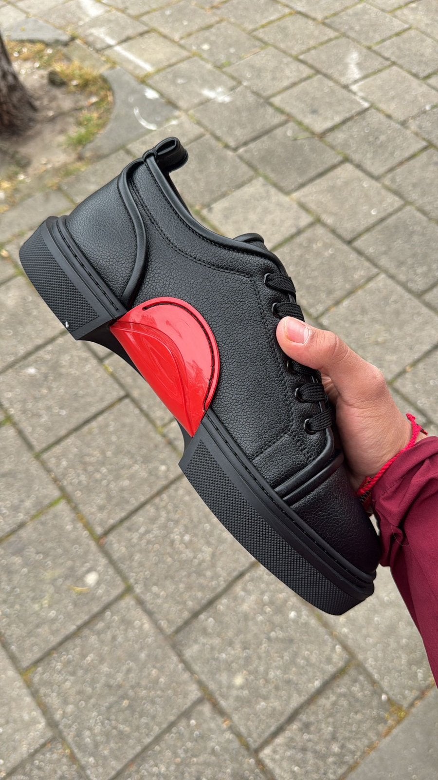 Louboutin schoenen zwart, Zwart, Overige typen, Ophalen of Verzenden, Zo goed als nieuw