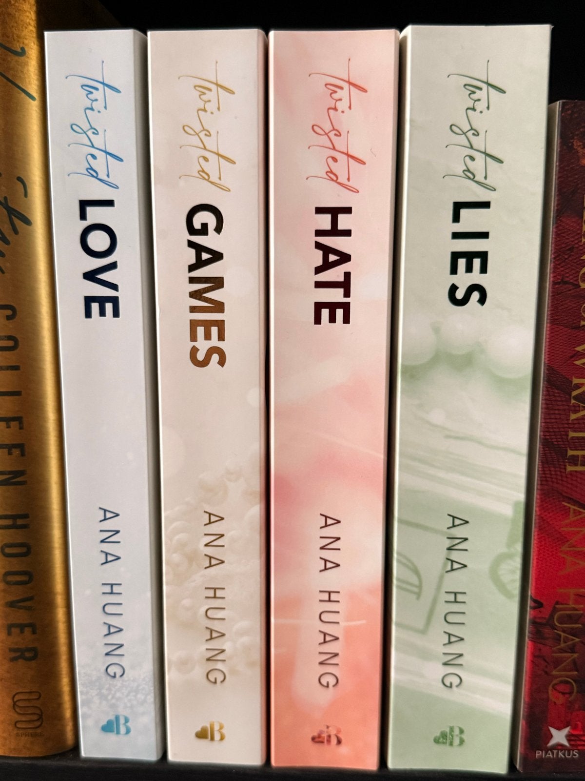 Twisted serie boeken van Ana Huang (4 boeken), Boeken, Ophalen of Verzenden, Nieuw, Europa overig