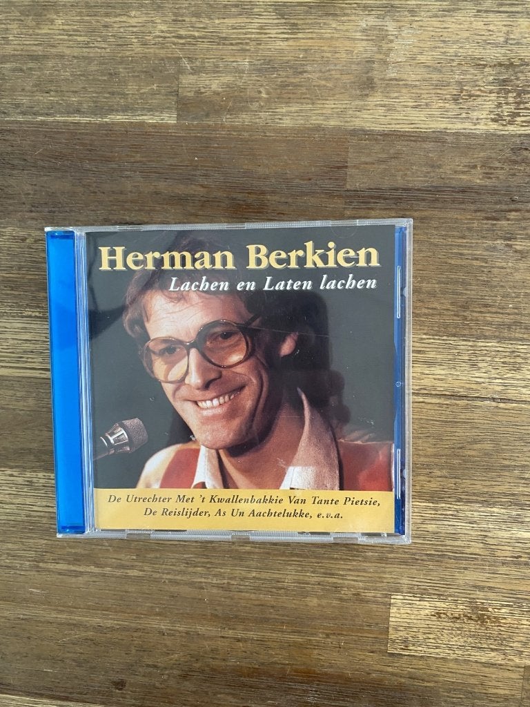 Herman Berkien – Lachen en Laten Lachen, Ophalen of Verzenden, Zo goed als nieuw, Levenslied of Smartlap, Overige typen