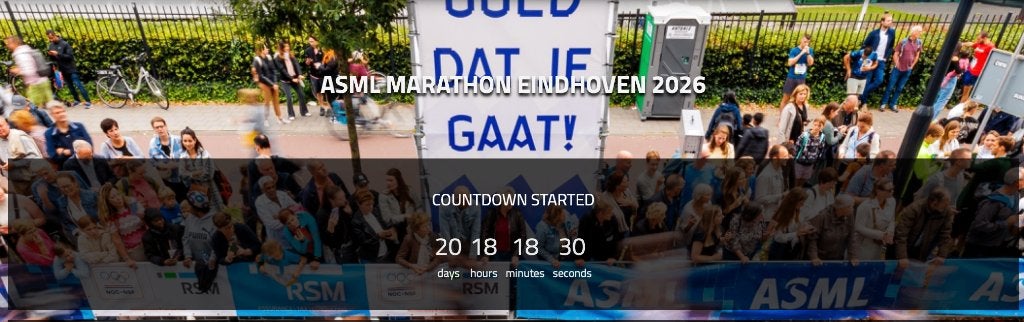 1 Startbewijs ASML Marathon 2026 BESCHIKBAAR, Overige typen, Nieuw, Hardlopen, Ophalen