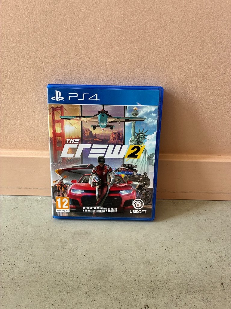 The Crew 2 voor PS4 - Race- en Vliegspel, Online, Gebruikt, 1 speler, Racen en Vliegen