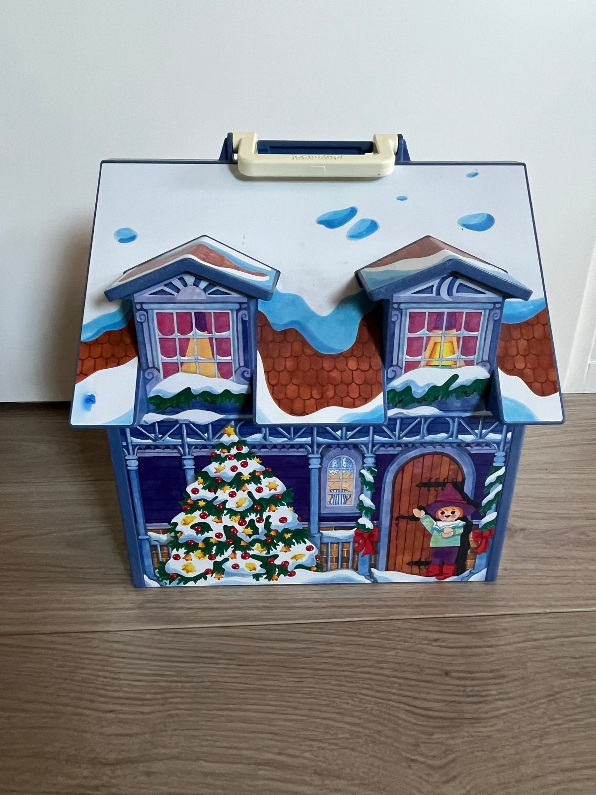 Playmobil Kersthuis met veel figuren en accessoires, Ophalen, Zo goed als nieuw